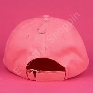 Michael Kors Logo Baseball Cap Light Pink NWT Logo Print Organic Stretch Cotton Baseball Cap in ROSEWATER  main image 3
